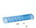 Bone Pill Reminder $7.00 Bone Pill Reminder assists in giving your pet his necessary medication. Made of translucent durable blue plastic, this reminder box has large individual compartments marked with the days of the week. 